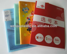 colorful display book