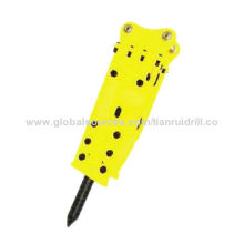 Hydraulic breaking hammer, widely used in mining