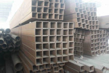 Black Rectangular Tube, Structural Hollow Section Astm A500, Gb, En