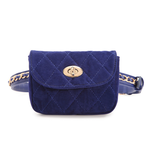 OEM Women Leather Velvet Belt Waist Fanny Pack