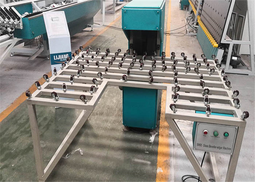 Multi function edging polishing machine for glass processing