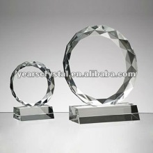 wholesale crystal blank trophy award with facets