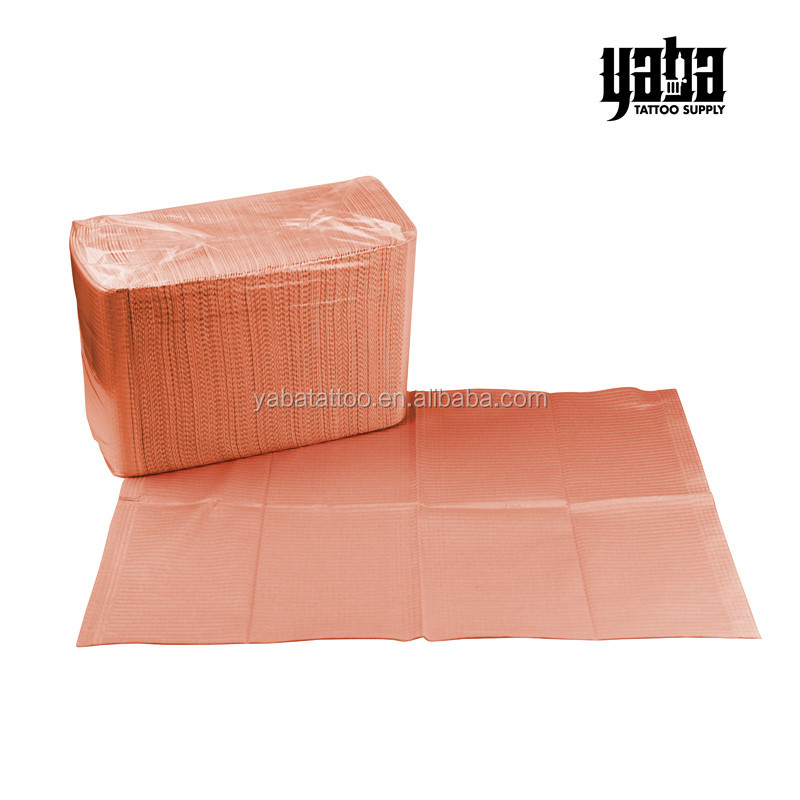 Yaba Colourful Disposable Non-woven Tattoo Tablecloths Clean Pad Waterproof Table Mat