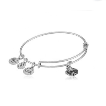 Wholesale Personalized 925 Silver Charms Engraved Bracelets