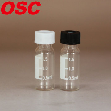 Best price lab vials clear glass vial with write-on vial