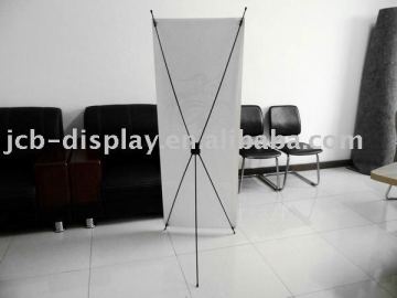 carbon fiber retractable triple X Banner Stand