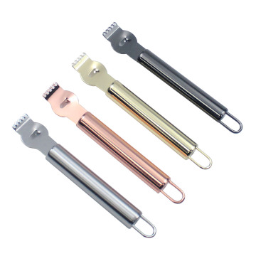 Stainless Steel Professional Lemon Peeler - Safe and Energy Saving Fruit Peel Grater for Oranges and Grapefruit