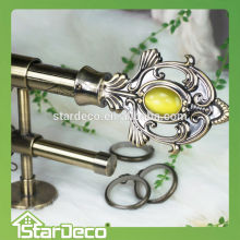 curtain accessories for curtain rod,popular iron curtain rod
