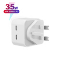 Mini Size 35W USBC Phone Typec Travel Charger