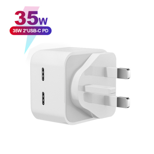 Μίνι Μέγεθος 35W USBC Τύπος Typec Travel Charger