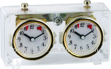 TRANSPARENT CHESS CLOCK