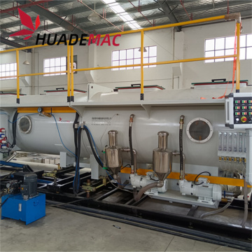 Machine de production de tuyaux d&#39;égout HDPE de 800 mm HDPE