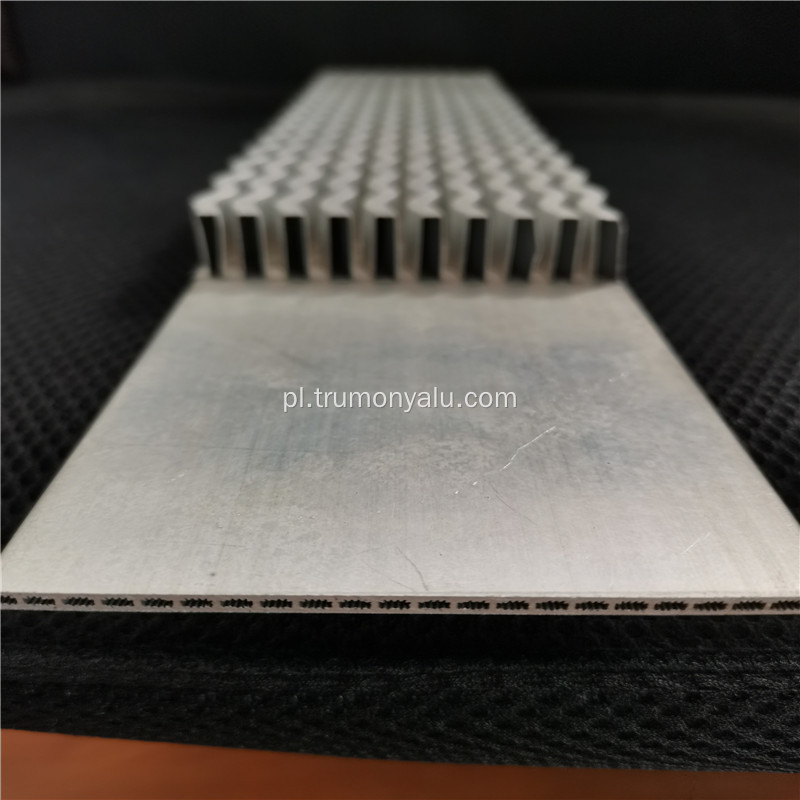 Aluminiowa płyta chłodząca rurkę Harmonica
