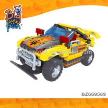 2017 new products intelligent DIY assembly model car toy building block educational toys for boys