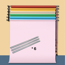 Roller Wall Mounting Manual Background Support System for Photography Studios