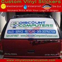 auto window stickers
