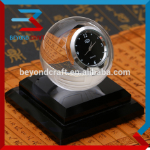 Desktop Office Decoration Crystal Ball Shaped Clock Holiday Gifts