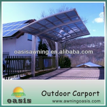 elegant appearance Aluminum-design canopy single carport