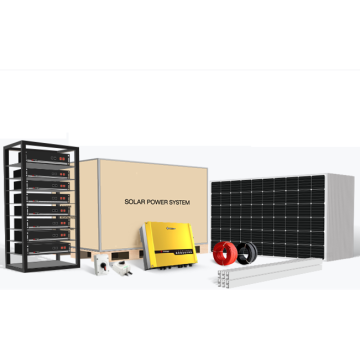 Hybrid solar energy system 5kw with battery