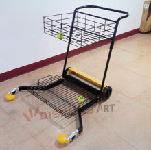 tennis collecting cart machine