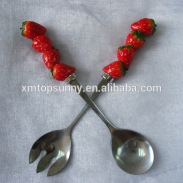 2015 Cute Design Durable Fashionable Salad Server Set