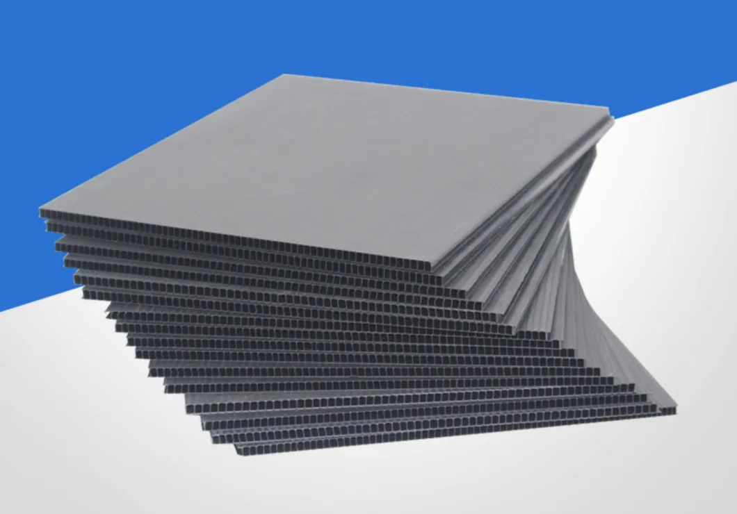 4/5/6/8/10mm Printable Colorful PP Corrugated Plastic Sheet Polypropylene Hollow Sheet Used for Packaging and Advertising