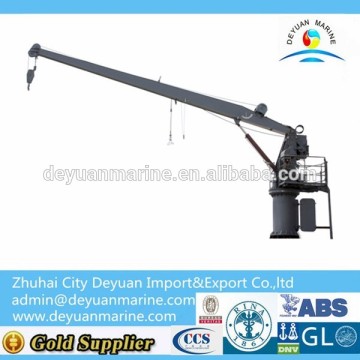 30KN/3T Marine Hydraulic Slewing Crane / Rescue Boat Liferaft Landing Device