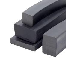 Shock absorber silicone NBR EPDM solid sealing strip