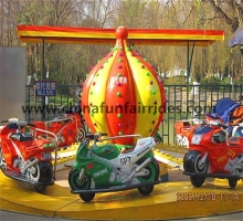 amusement park rides motorcycle race