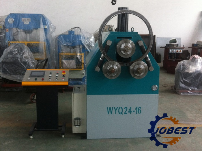 Hydraulic Iron Angle Section Bending Machine / Steel Profile Roll Bending Machine Price