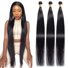 Same Day Shipping 42 32 34 36 38 40 Inch Grade 12 Silk And Peruvian Brazilian Hair Bundles