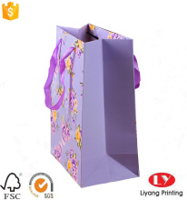 Exquisite Paper Gift bag with Ribbon Handle