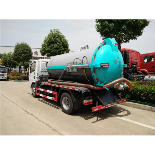 1000 gallons Dongfeng Vacuum Septic Tank Trucks