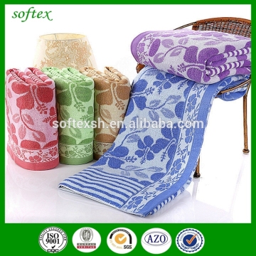 Jacquard cotton towel blanket,thin cotton blanket