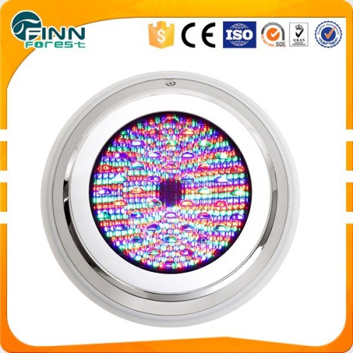 Stainless steel material 12v 7w 10w 18w led bulb color changing light swimming pool