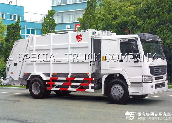 HOWO 4X2 16m3 Garbage Truck