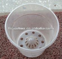 plastic clear pots