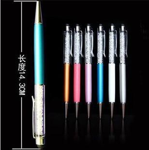 2015 Stylus Touch Screen Crystal Ball Pen / crystal bling stylus pen