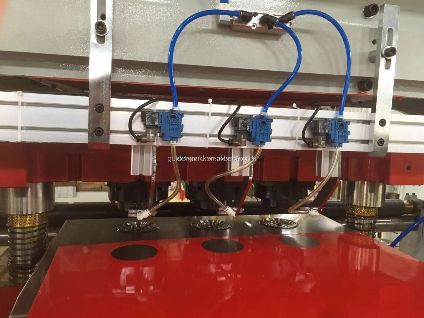 Automatic production line metal cap making machine twist off lid product line