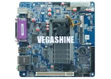 Onboard Atom D525 2 COM , 8 USB MINI ITX Industrial Motherb