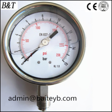 engines oil pressure gauge