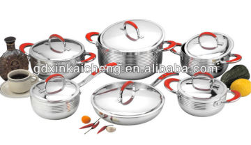 12pcs aluminium cookware set