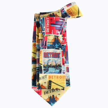 High Quality Custom Digital Printed Polyester Ties for Men