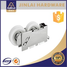 Aluminum sliding window roller beaing with tuo wheel