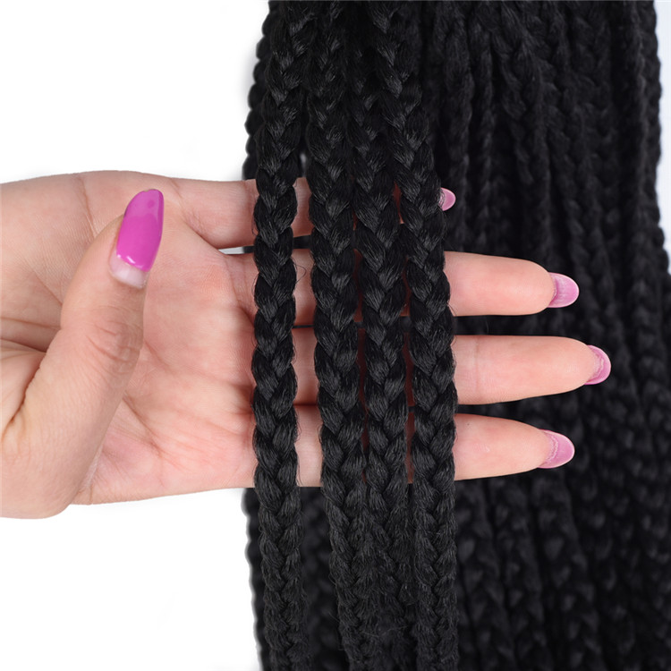 Julianna Morgan 14 Inch Bohemian 7 Packs Goddess Faux Locs Box Braid Braids Twists Crochet Synthetic Hair Extensions