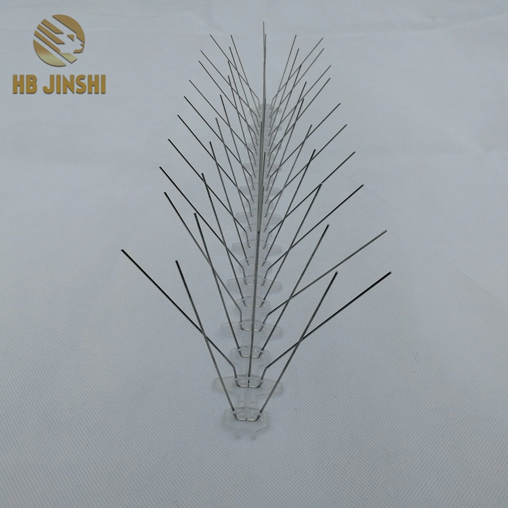 Polycarbonate Base 304 Stainless Steel Wire Anti Bird Spike
