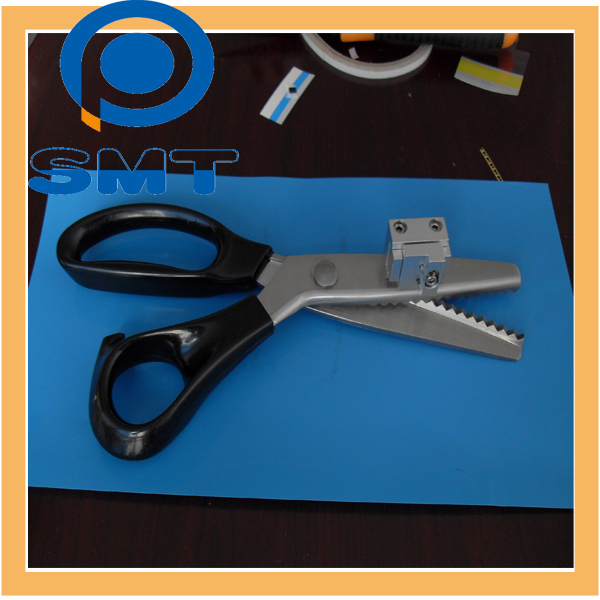 smd splice tool V type location scissor  with gear 