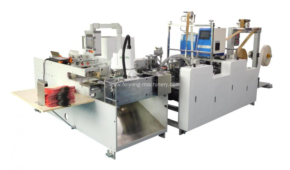 High-speed Paper Twisted Handle Pasting Machine