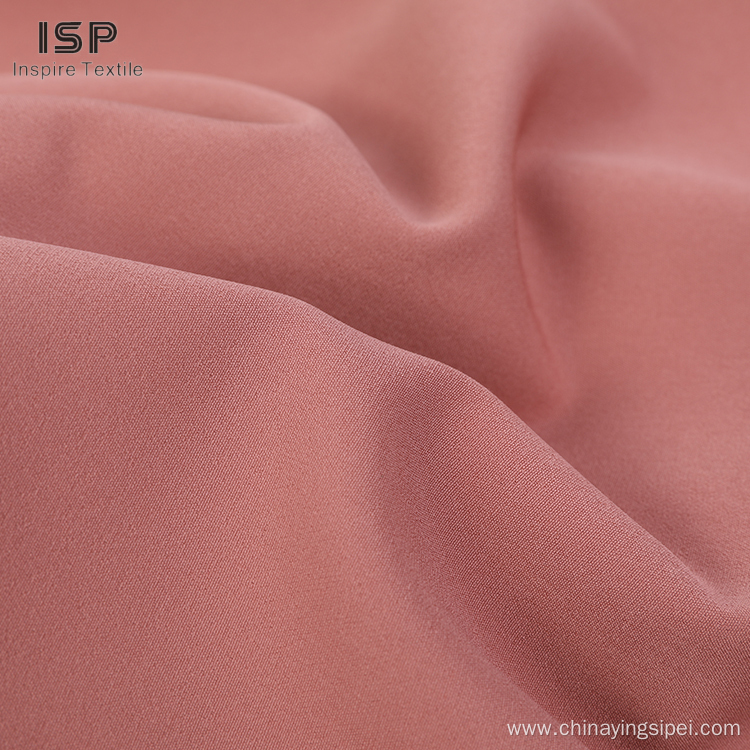 Dyed Solid Garment Spandex Polyester Fabric