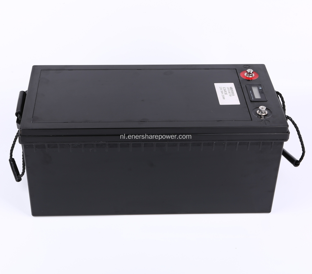 LiFePo4 lithiumbatterij 12V voor achterkleppartij